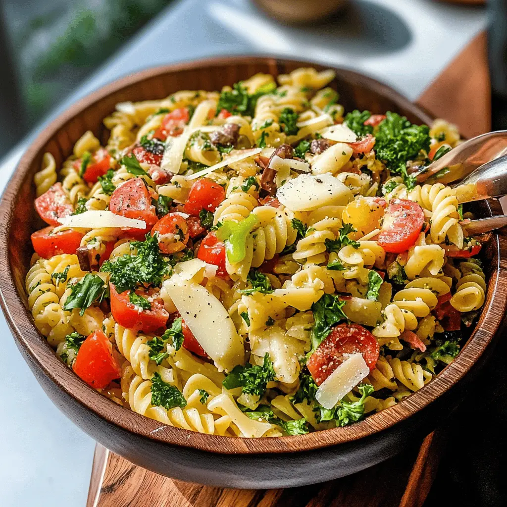 This colorful Italian Pasta Salad is packed with fresh veggies, creamy mozzarella, and zesty Italian dressing. Perfect for picnics, potlucks, or a quick weeknight dinner! Save this recipe for a tasty side dish that everyone will love, bringing a burst of flavor to your table. Don't miss out on this crowd-pleaser!