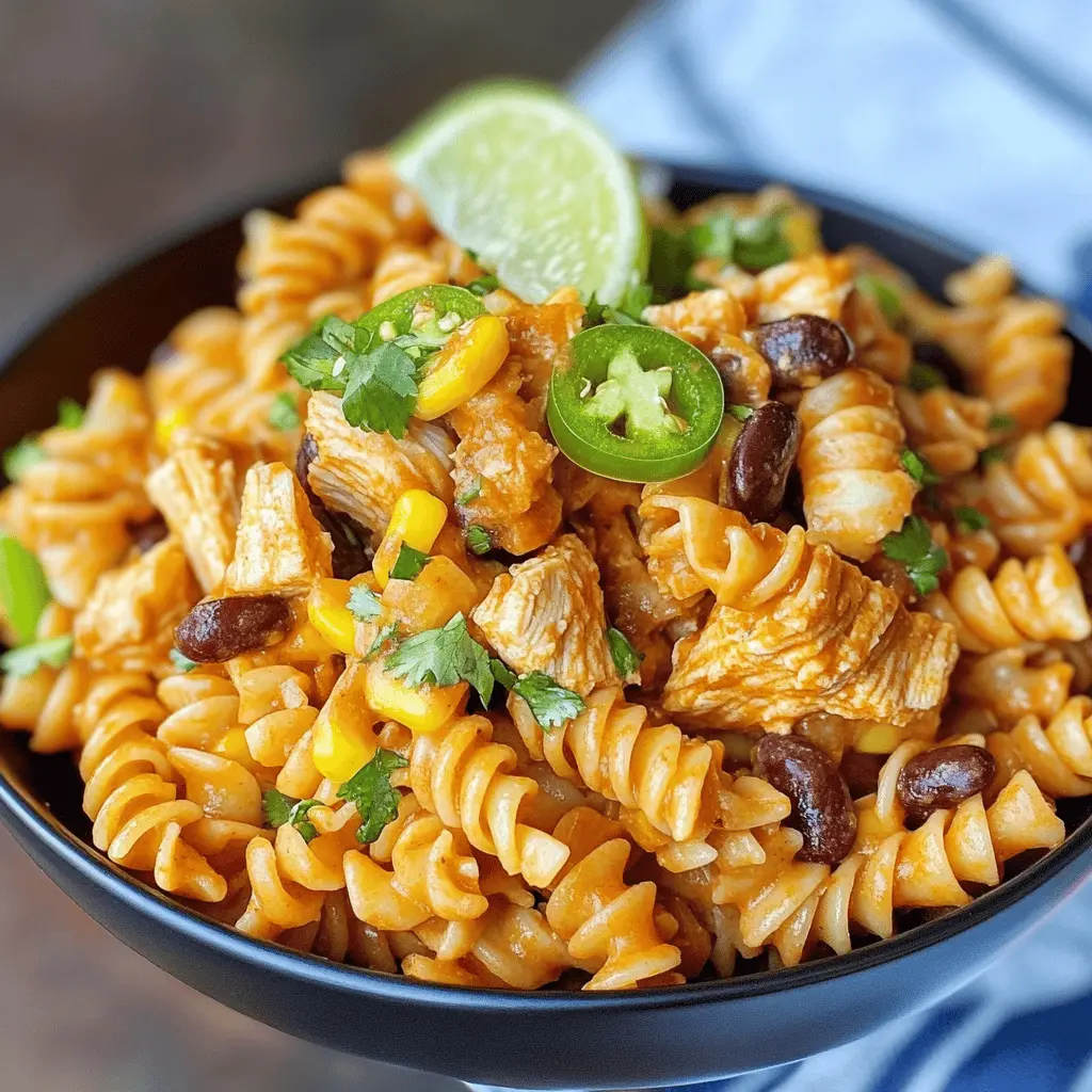 This Zesty Chicken Enchilada Pasta Salad is your new go-to for quick meals! With tender chicken, colorful bell peppers, and a zesty enchilada dressing, it's packed with flavors that everyone will love. Perfect for potlucks or weeknight dinners, save this recipe and impress your family and friends with a delightful twist on pasta salad!