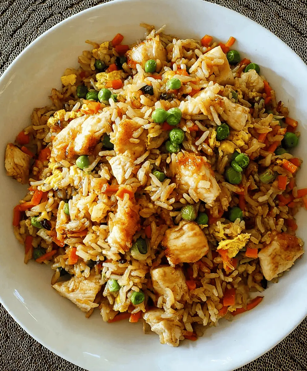 Easy Blackstone Hibachi Chicken Fried Rice for Crowd