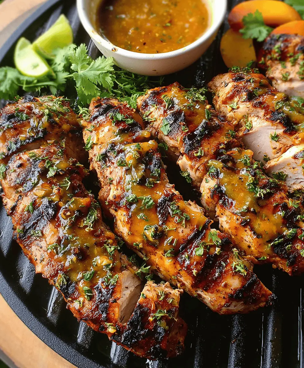 Easy Peach Grilled Pork Tenderloin Recipe