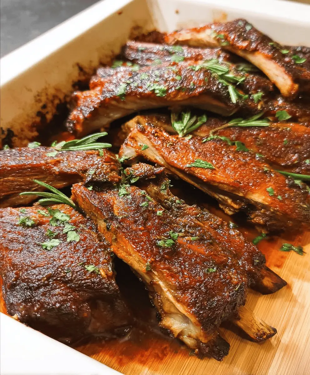 Easy Baked Country Style Ribs Recipe