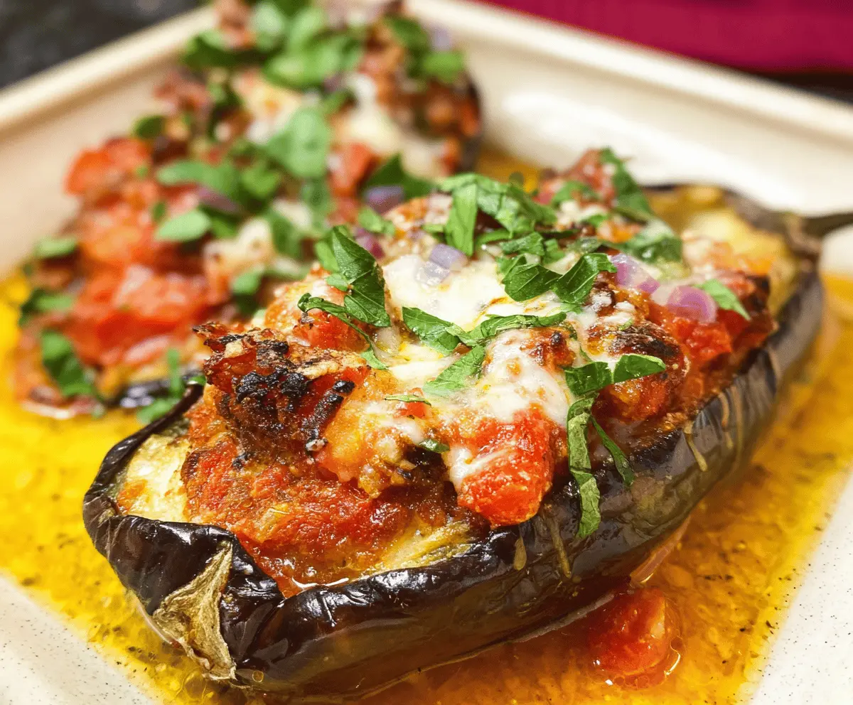 Easy and Delicious Stuffed Eggplant Recipe