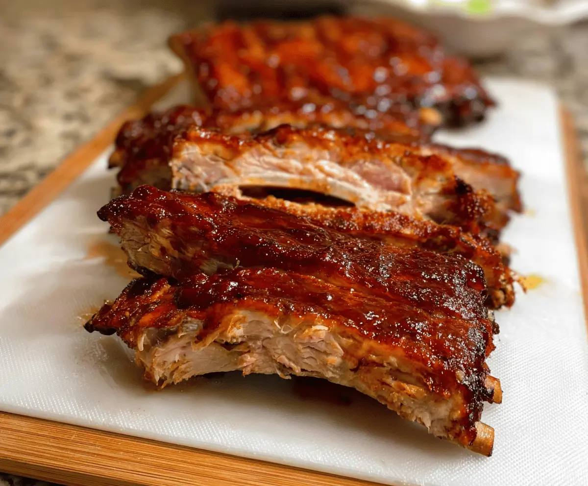 Easy Oven Baked Ribs That Fall Off The Bone