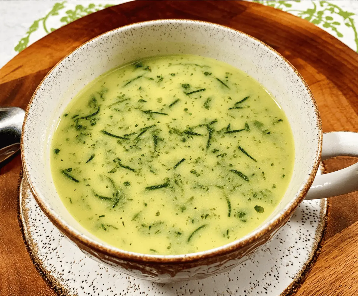 Creamy Spinach Soup Recipe Easy and Cozy