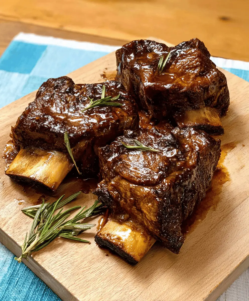 Easy Oven Baked Beef Ribs Recipe
