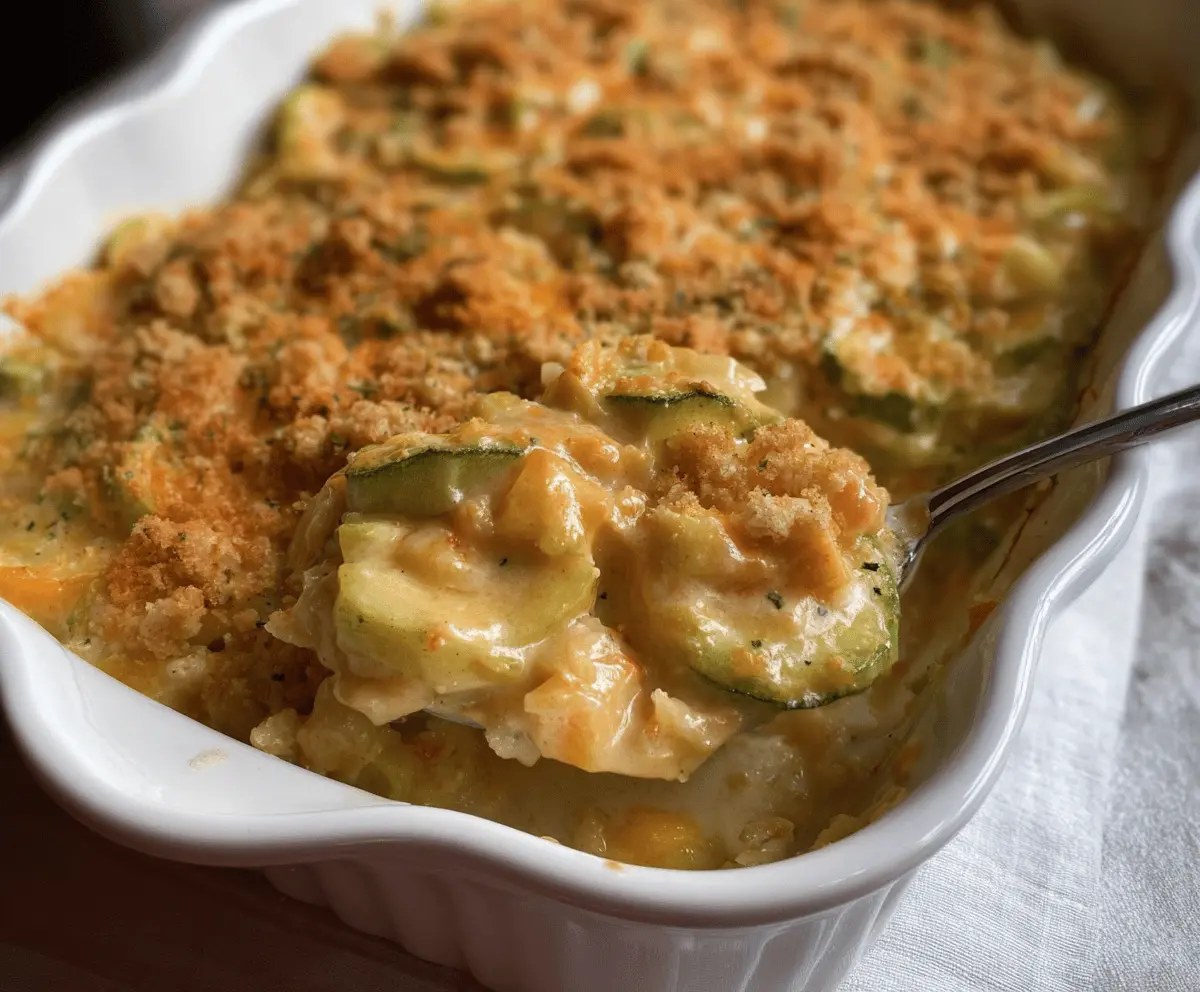 Easy Kentucky Squash Casserole Recipe