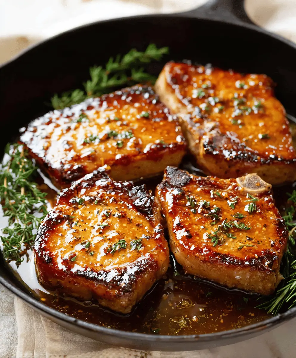 Easy Maple Glazed Pork Chops Recipe