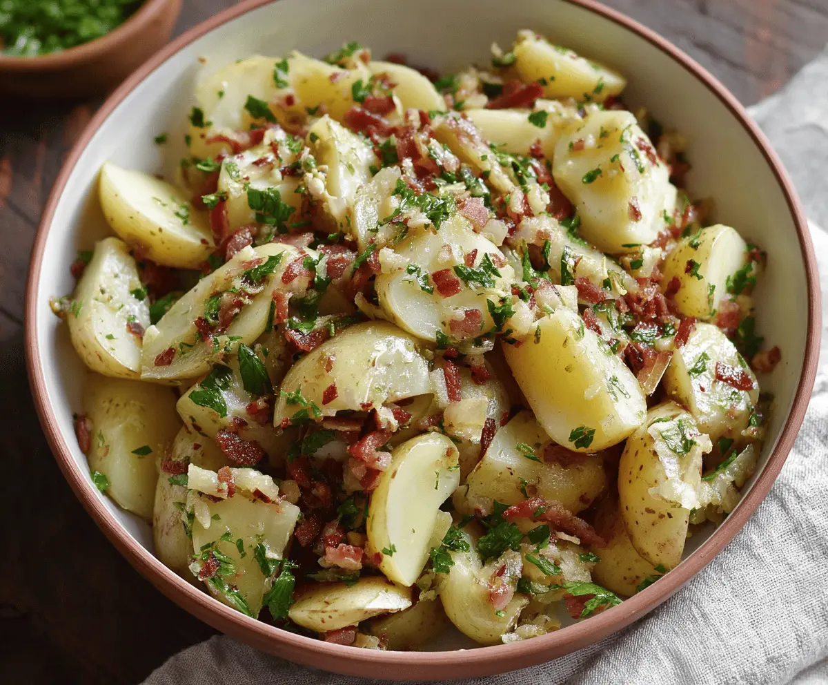 Easy Classic German Potato Salad Recipe