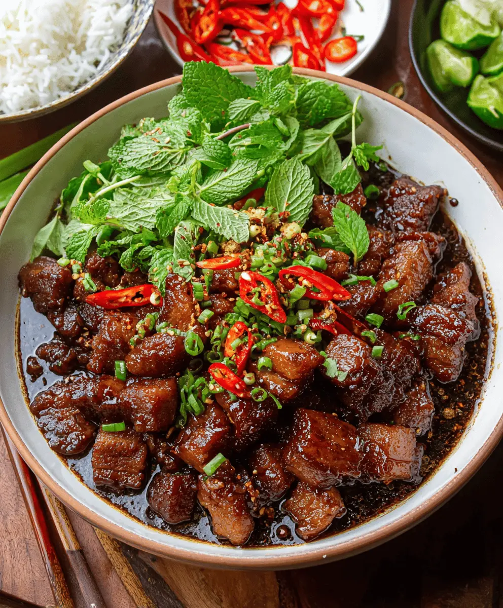 Easy Vietnamese Caramel Pork Recipe to Try Tonight
