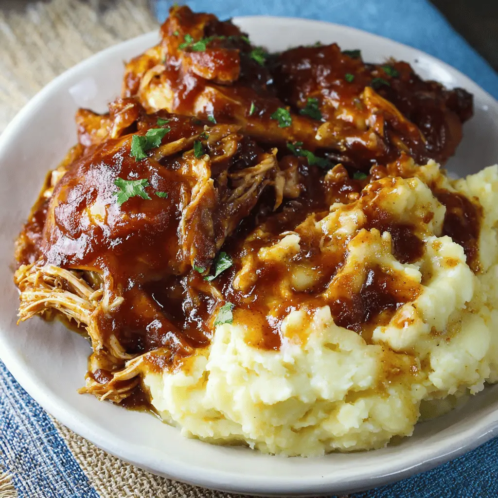 Easy Slow Cooker Peach BBQ Chicken Recipe