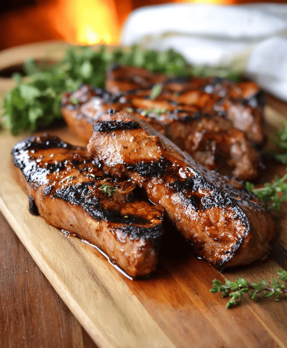 Easy Grilled Country Style Ribs Recipe