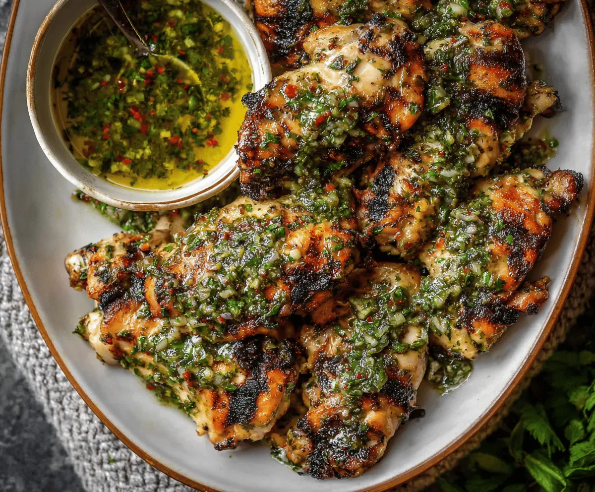 Easy Grilled Chimichurri Chicken Recipe