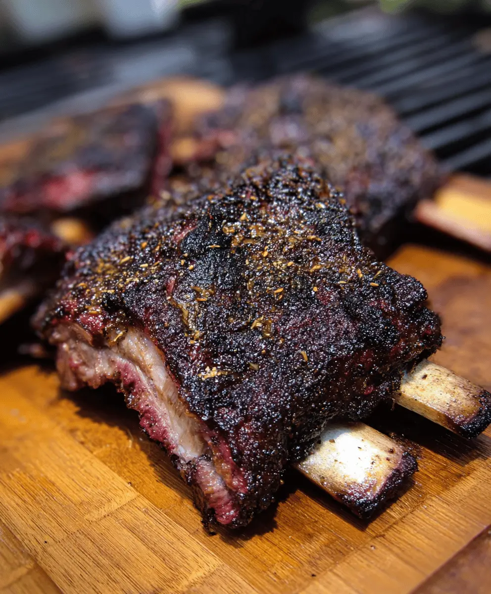 Tender Smoked Beef Back Ribs Recipe