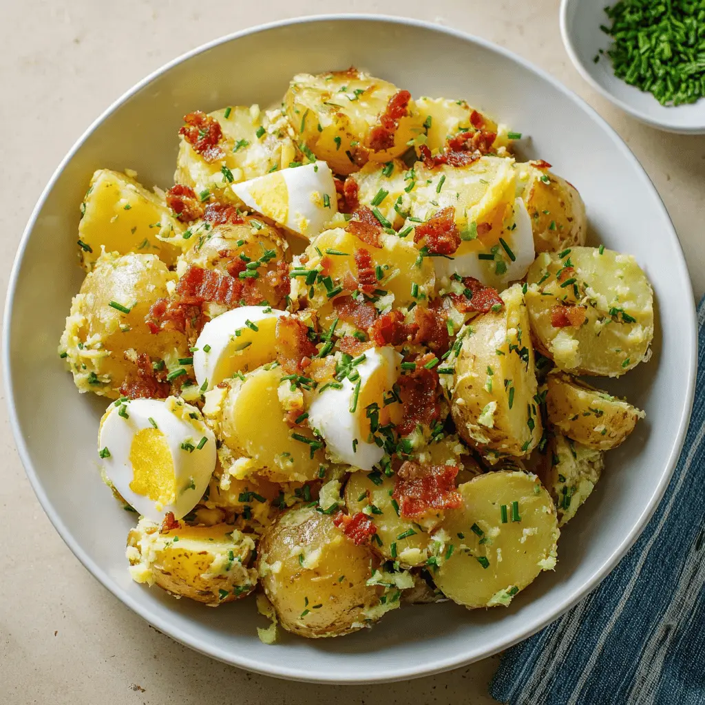 Classic German Potato Salad Recipe Without Mayo