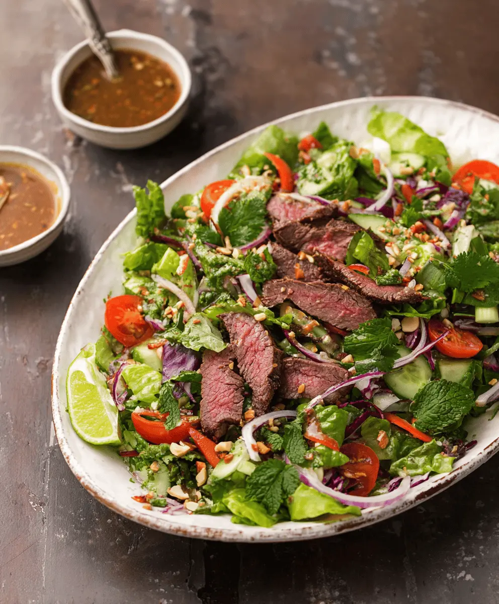 Fresh and Flavorful Thai Beef Salad Recipe