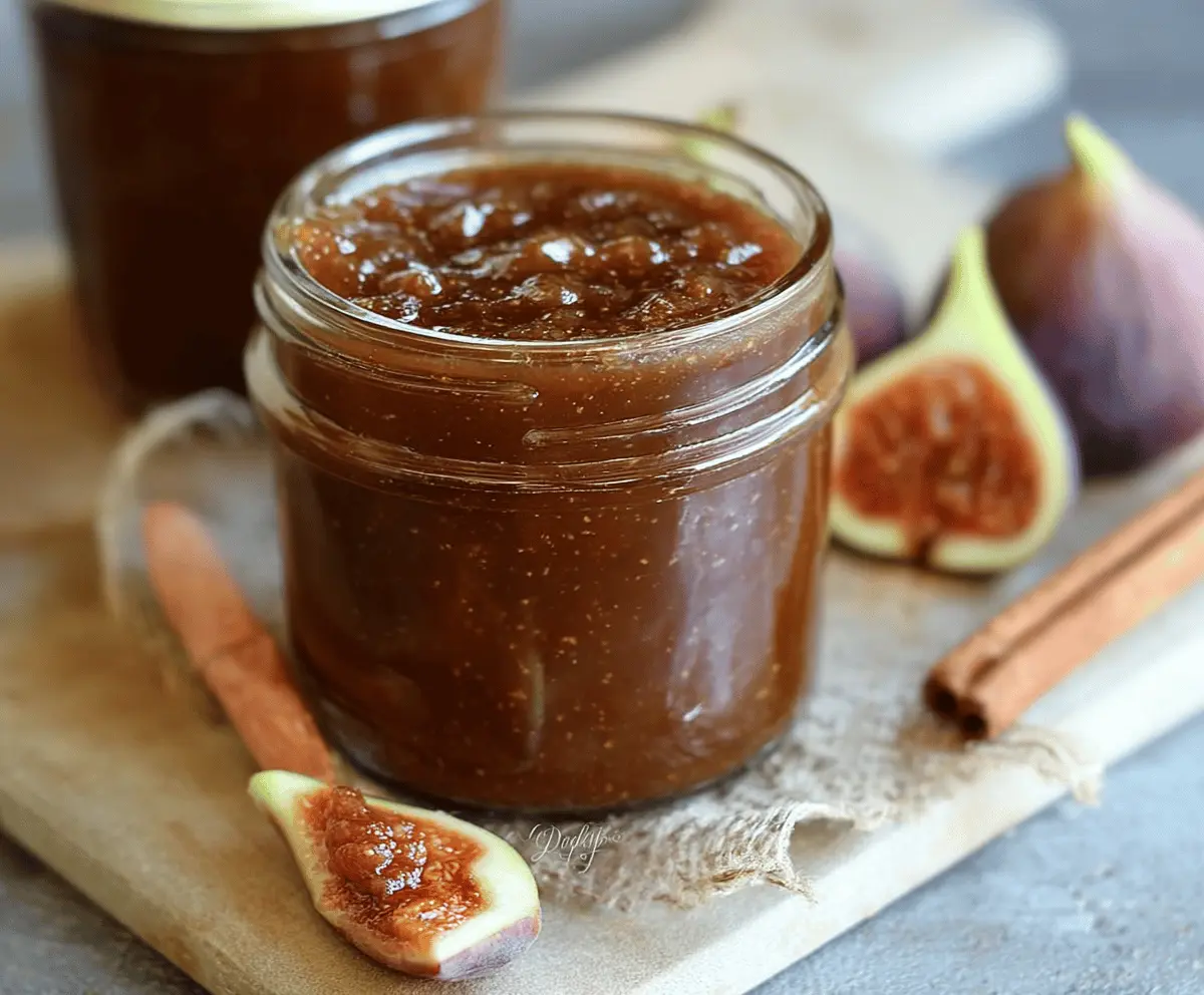 Easy Homemade Fig Butter Recipe in a Crockpot