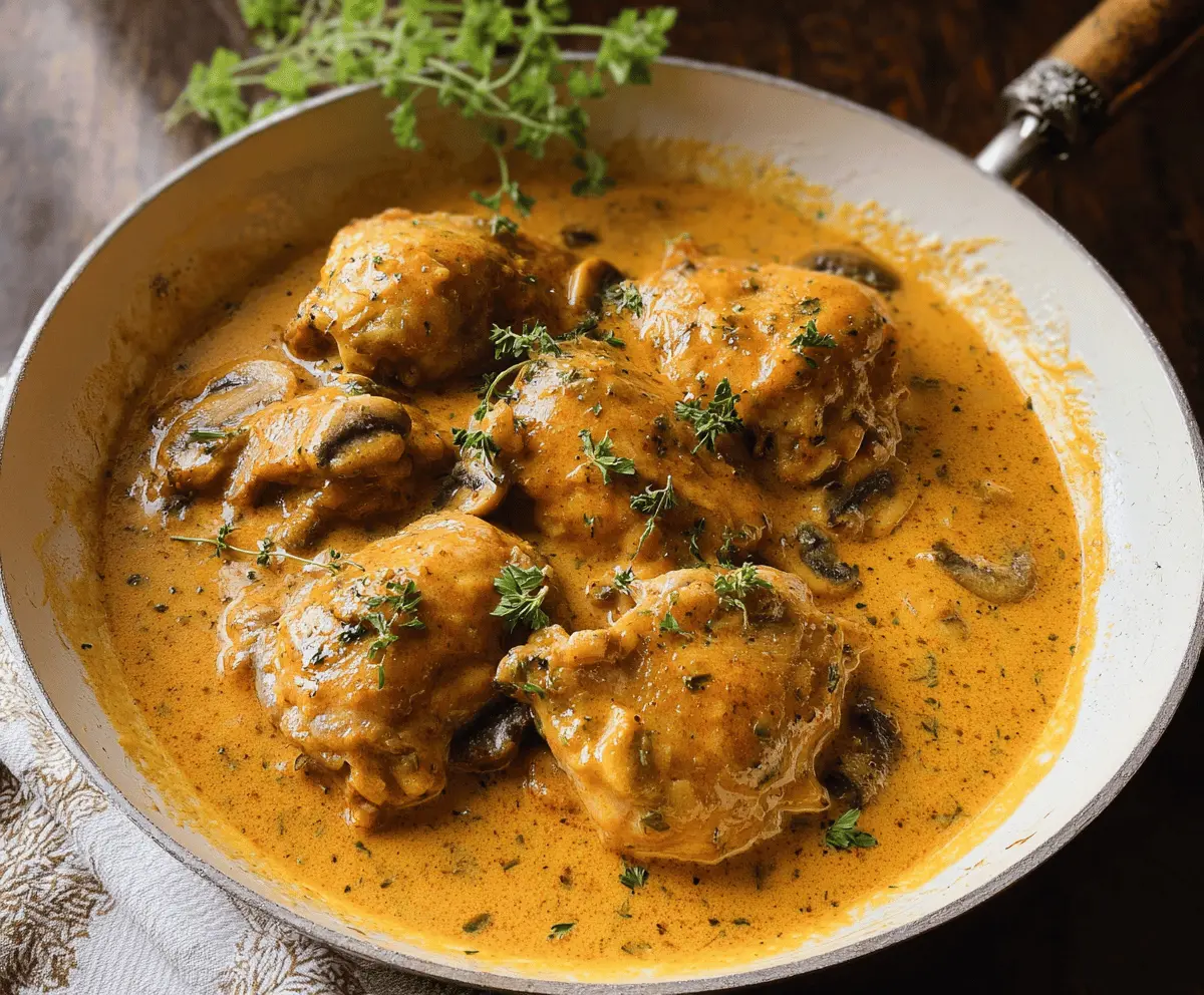 Easy Southern Smothered Chicken Recipe