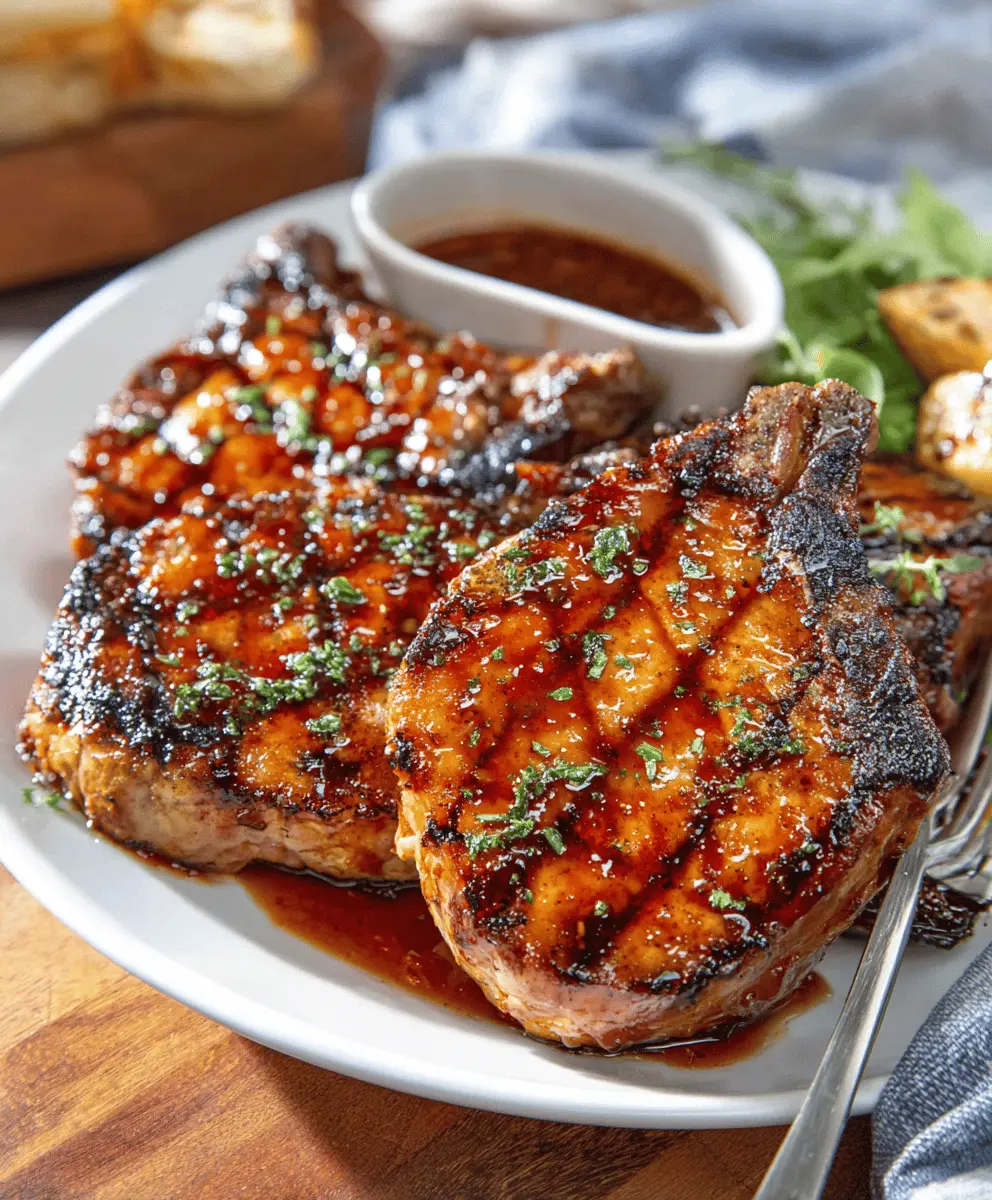 Easy Honey Garlic Pork Chops Recipe
