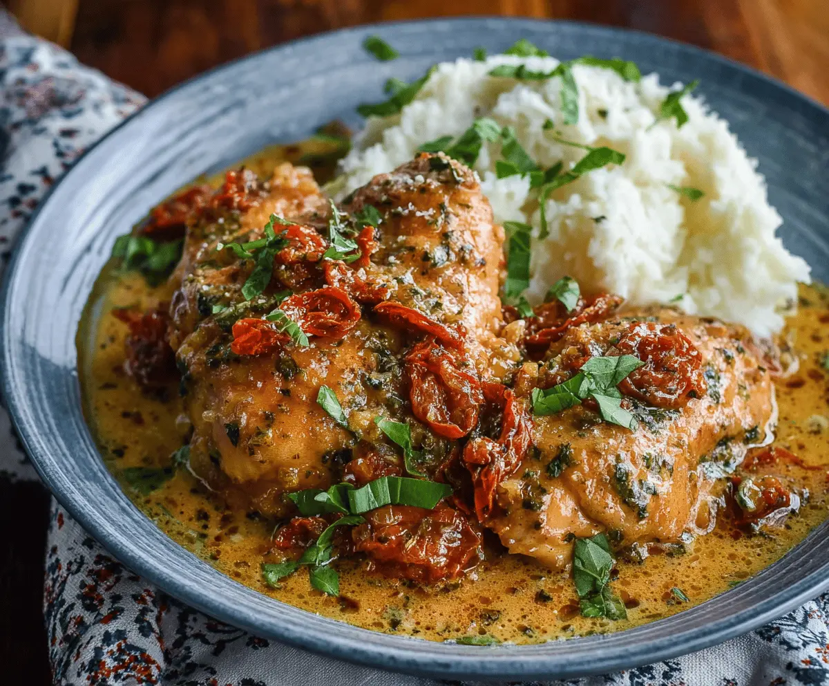 Easy Crockpot Marry Me Chicken Recipe