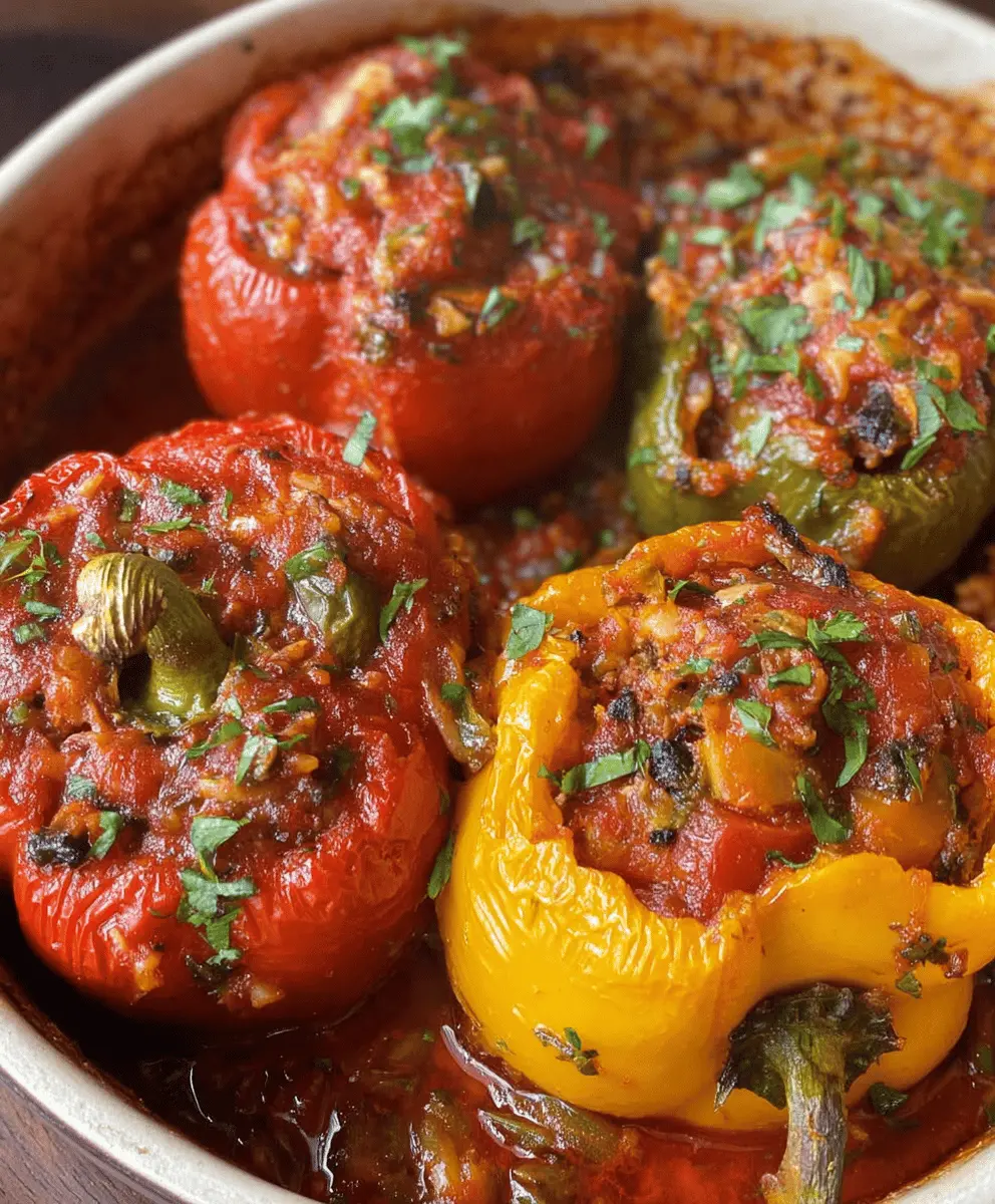 Grandma's Classic Stuffed Peppers Recipe