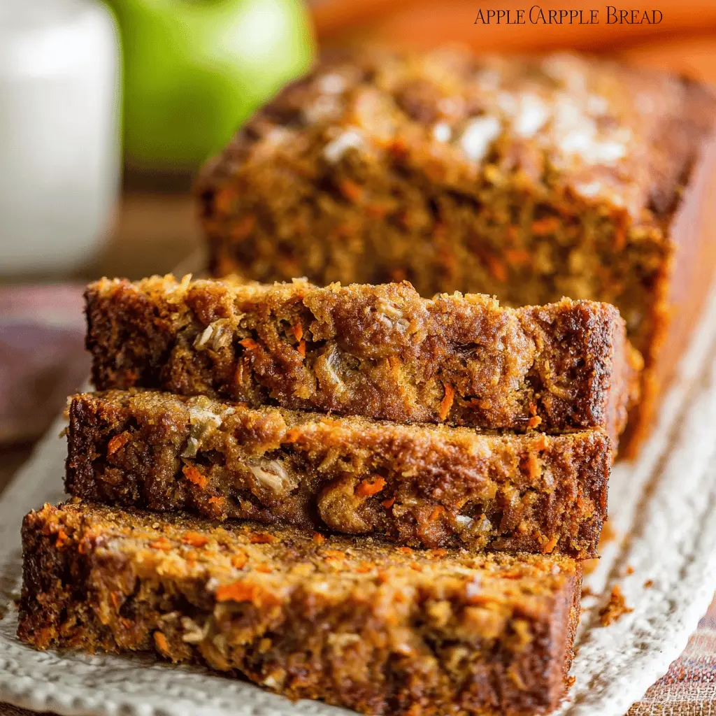 Moist Apple Carrot Bread Recipe for Easy Baking