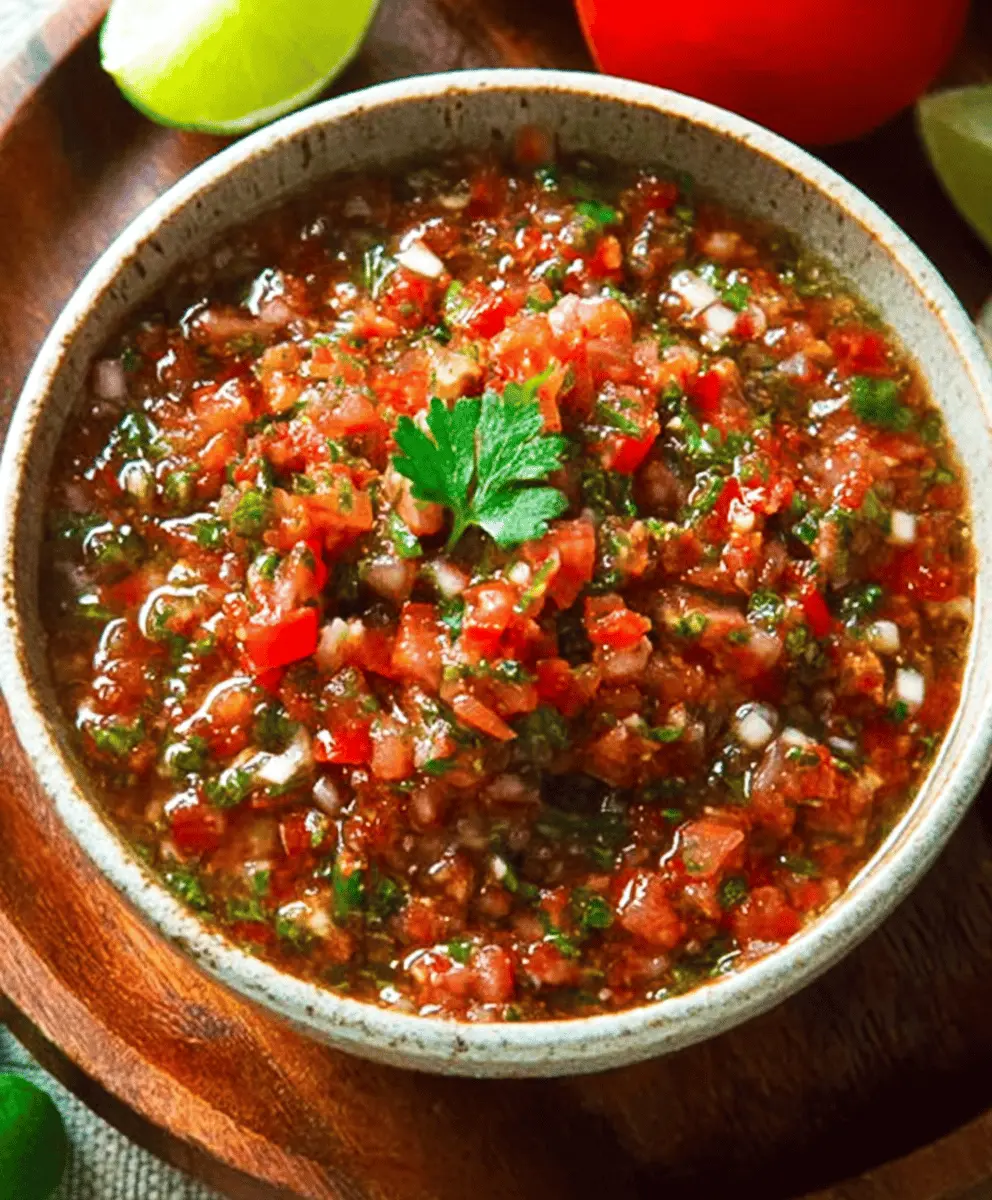 Easy Authentic Mexican Salsa Recipe for Fresh Flavor