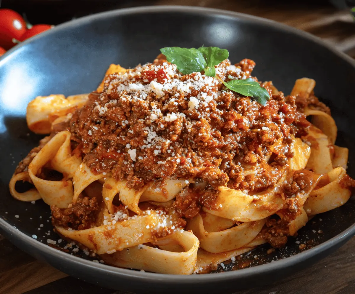 Authentic Italian Bolognese Sauce Recipe