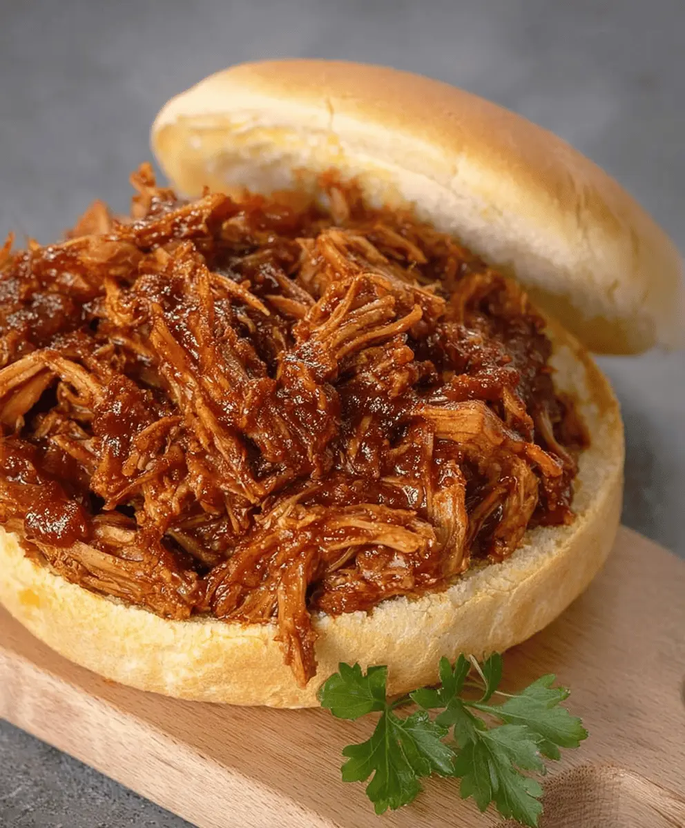 Easy Crockpot Barbecue Pulled Pork Recipe