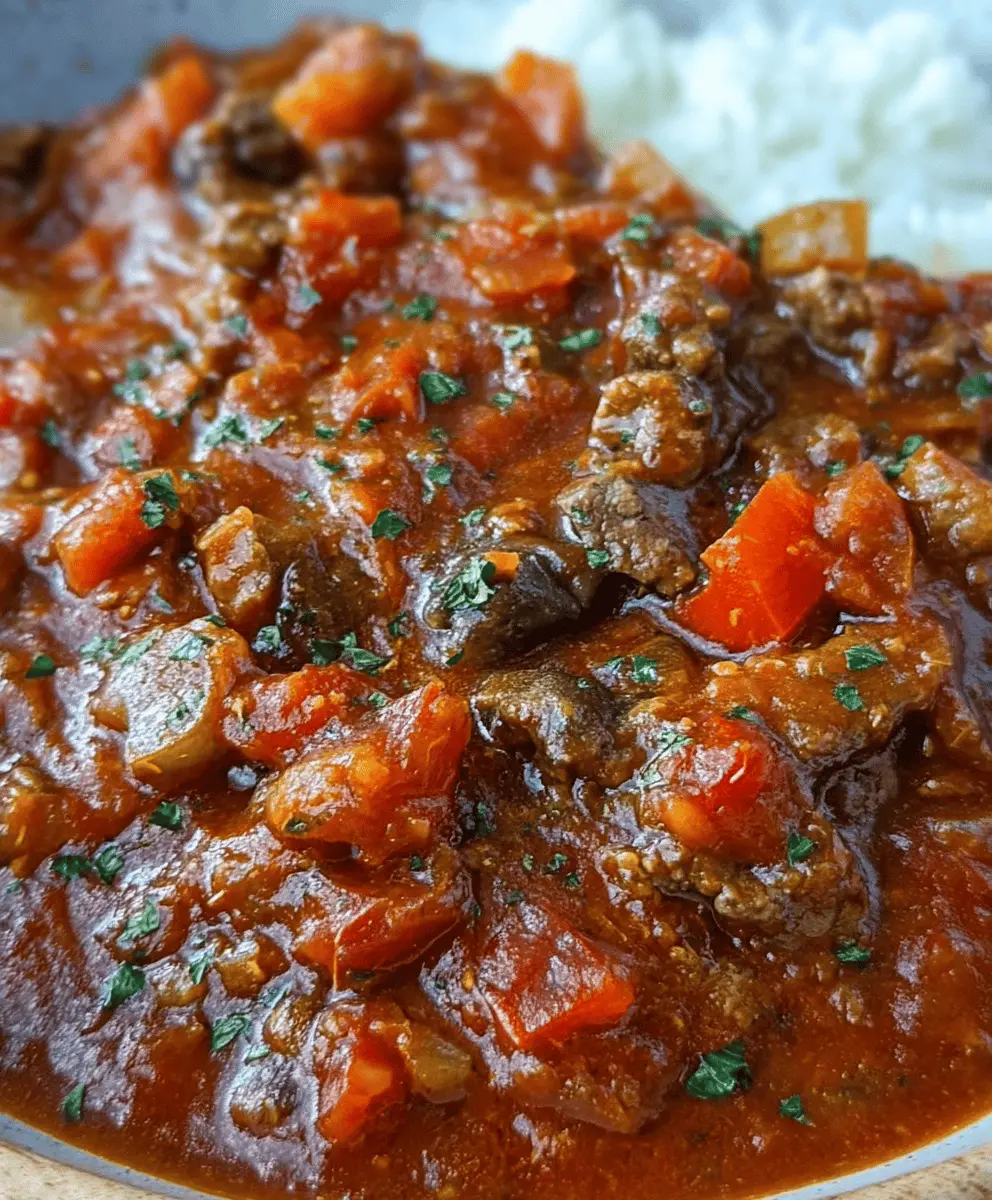Easy Beef and Veggie Sauce Recipe
