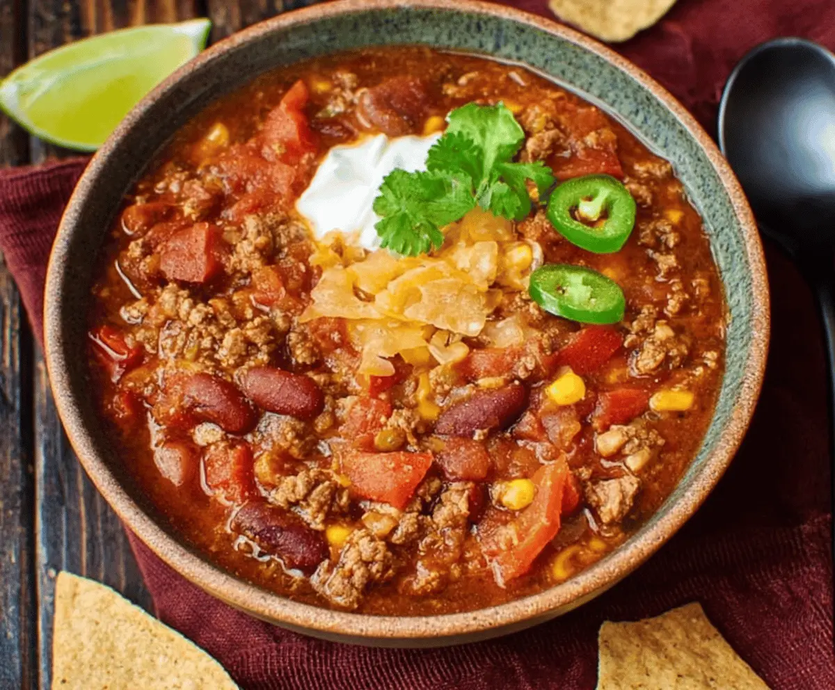 Instant Pot Bone Broth Chili