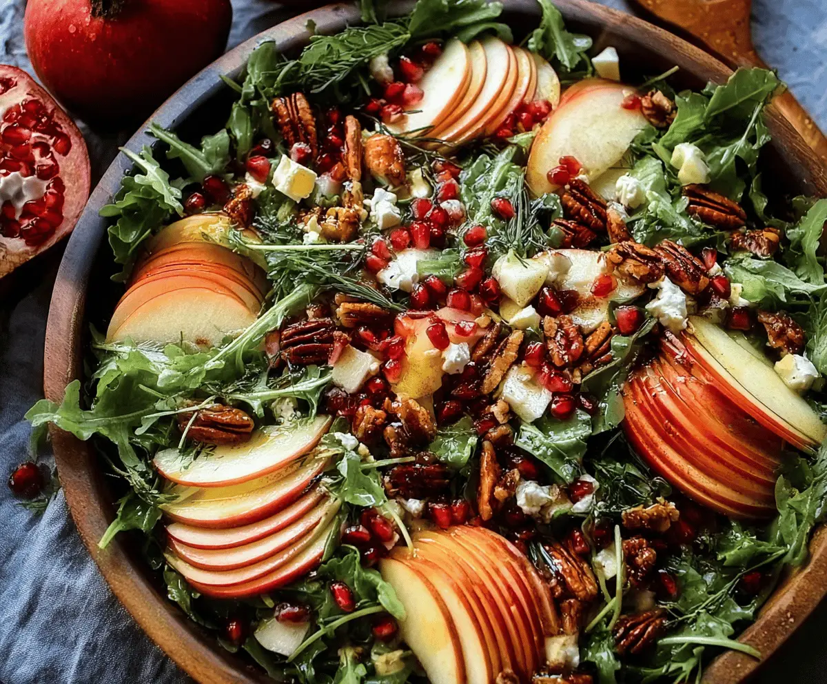 Autumn Harvest Honeycrisp Apple Salad