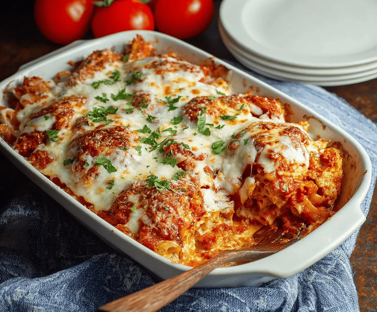Chicken Parmesan Casserole