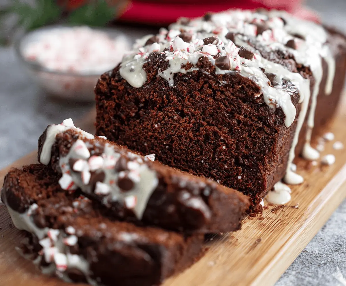 Chocolate Peppermint Bread