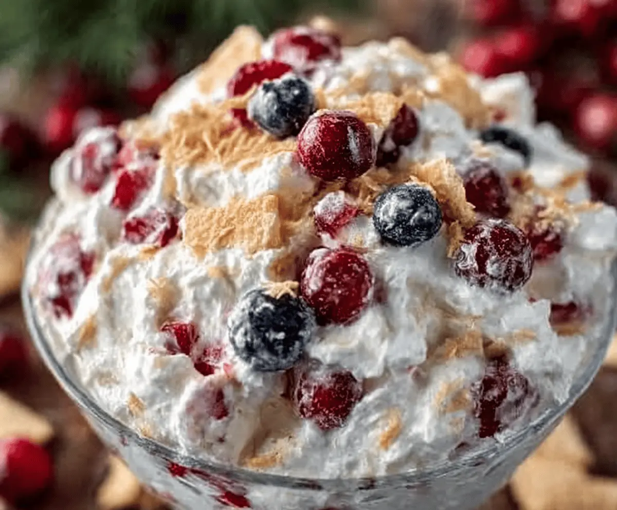 Easy Holiday Cheesecake Salad