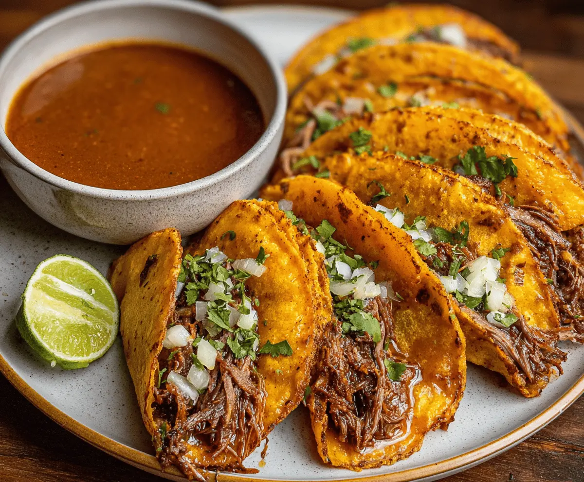  Homemade Birria Tacos