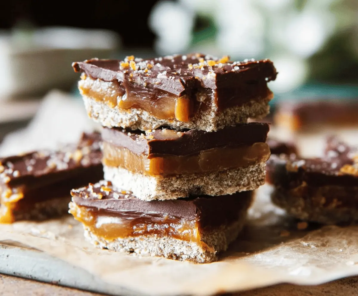 Homemade Date Twix Bars