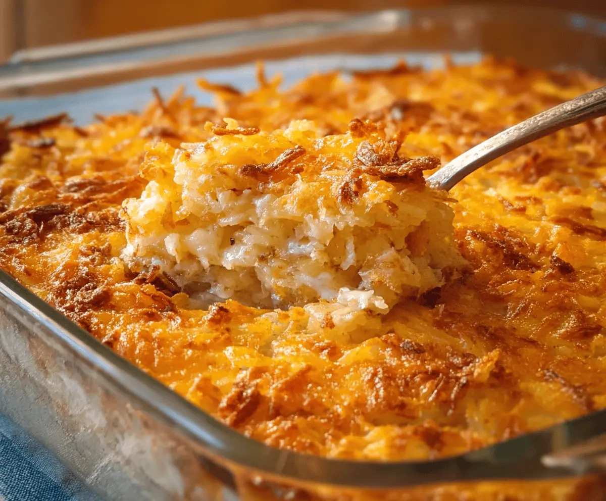 Grandma's Hash Brown Casserole