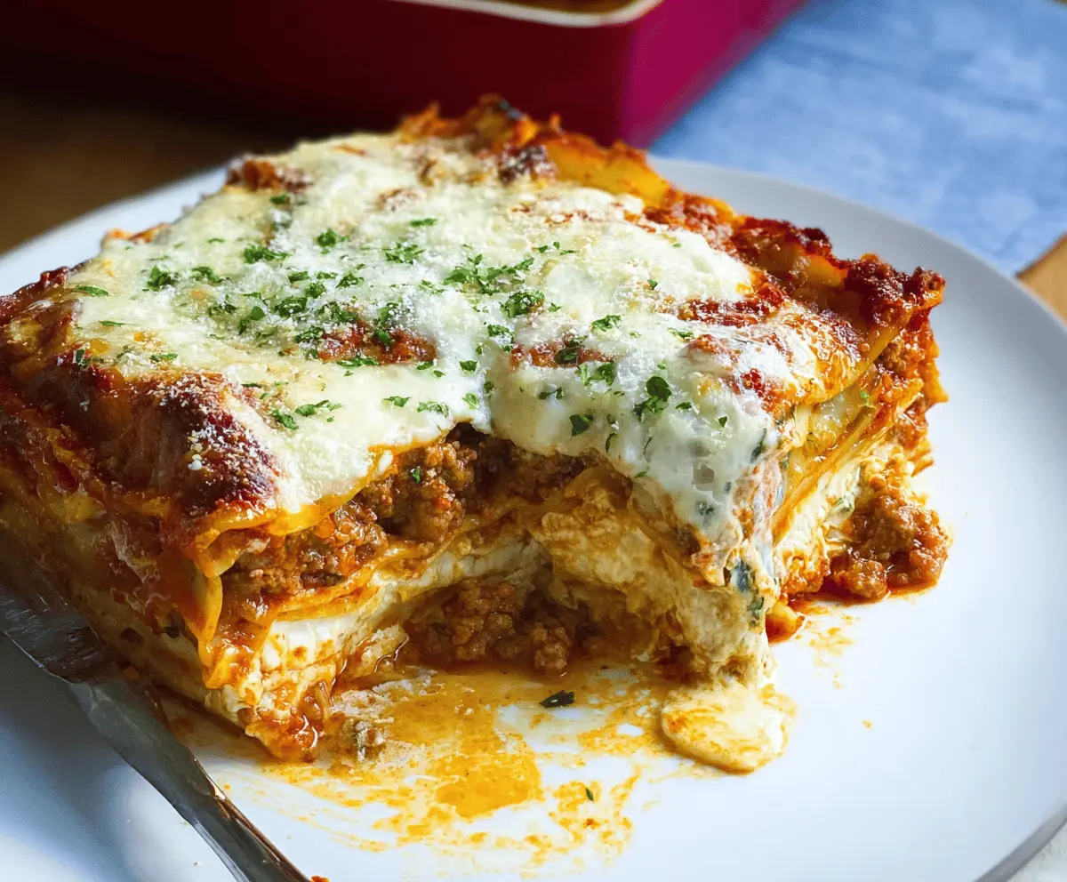 World's Best Lasagna