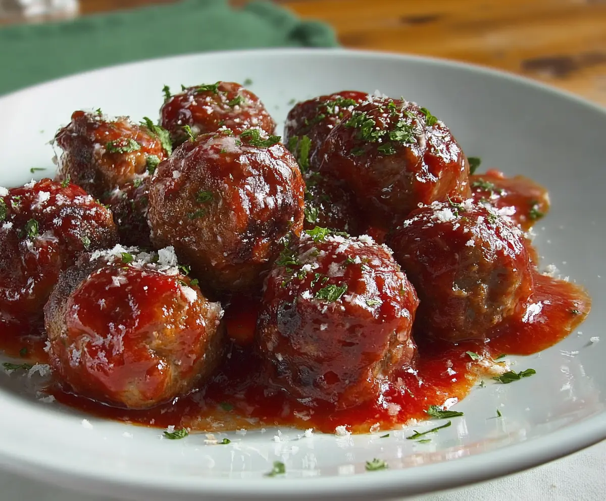 Cape Cod Cocktail Meatballs