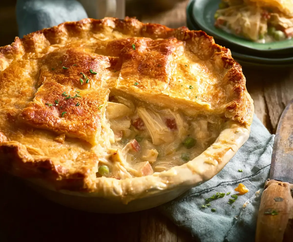 Marry Me Chicken Pot Pie