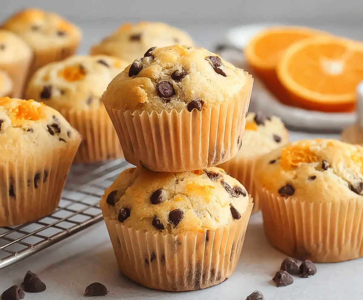 Orange Chocolate Chip Muffins
