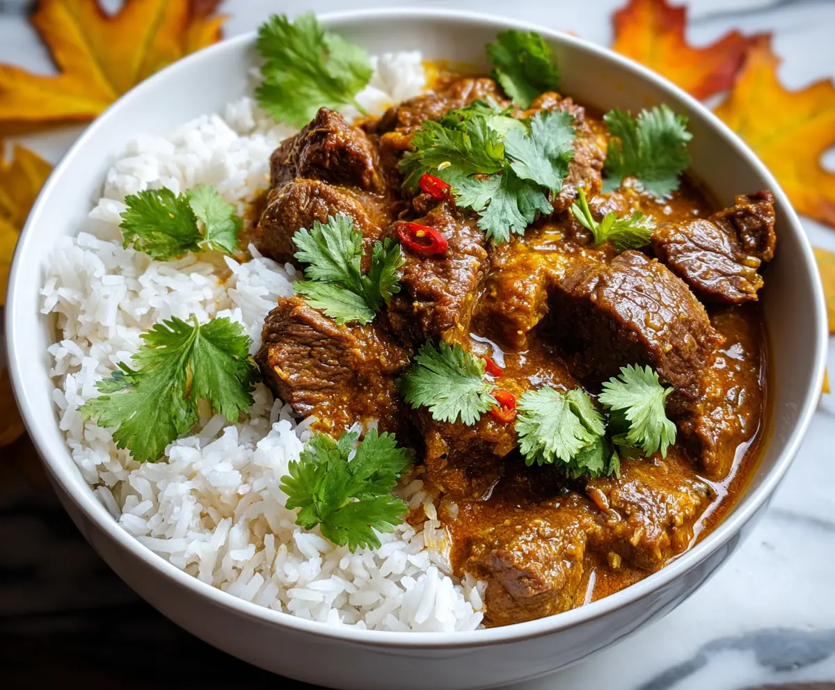 Slow Cooker Beef Coconut Curry
