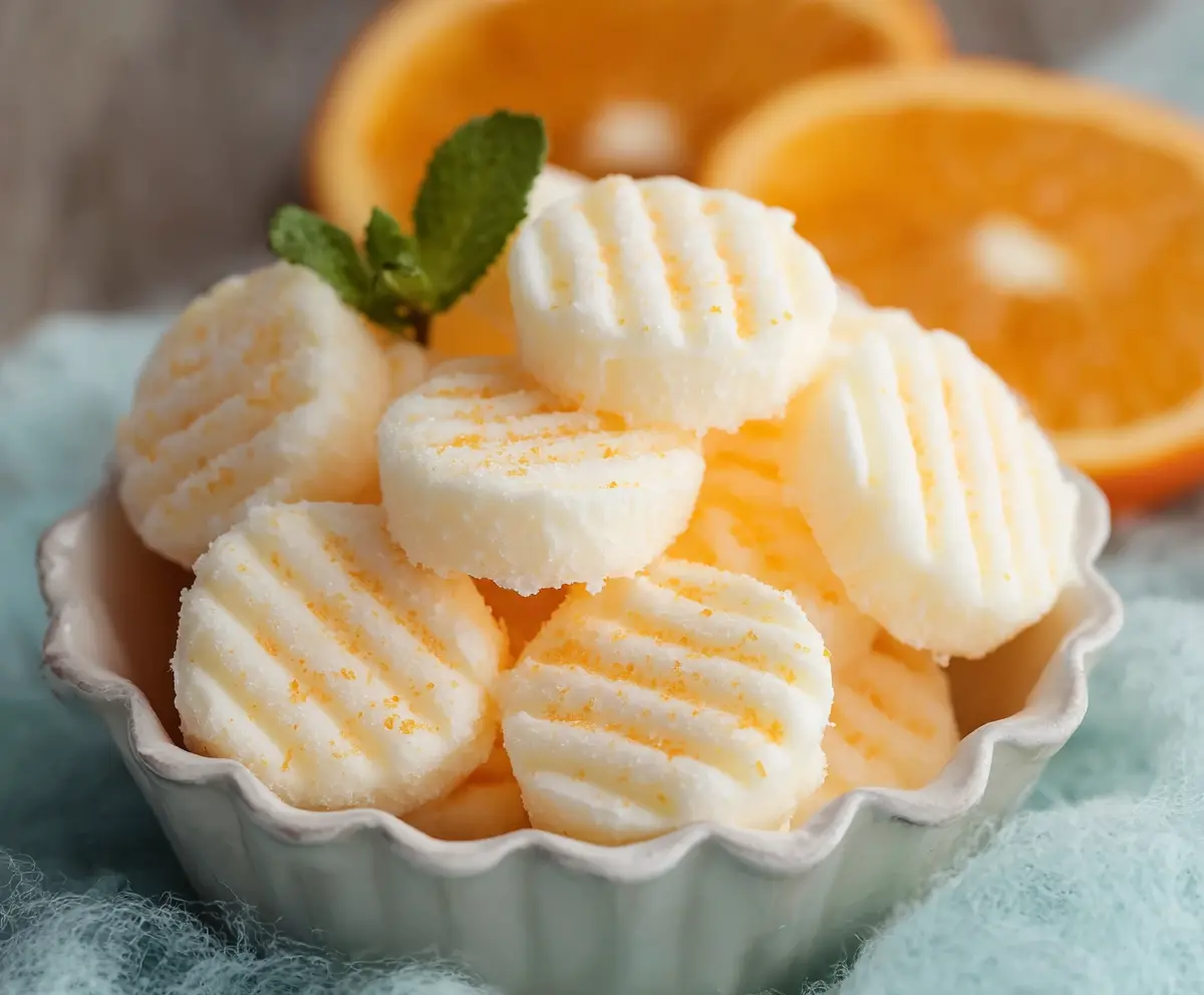 Sweet Orange Cream Cheese Mints