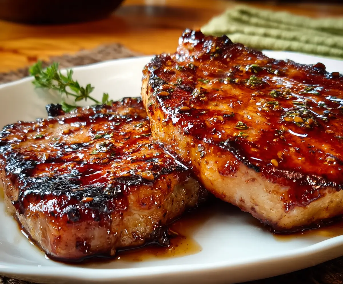 Best Honey Garlic Pork Chops