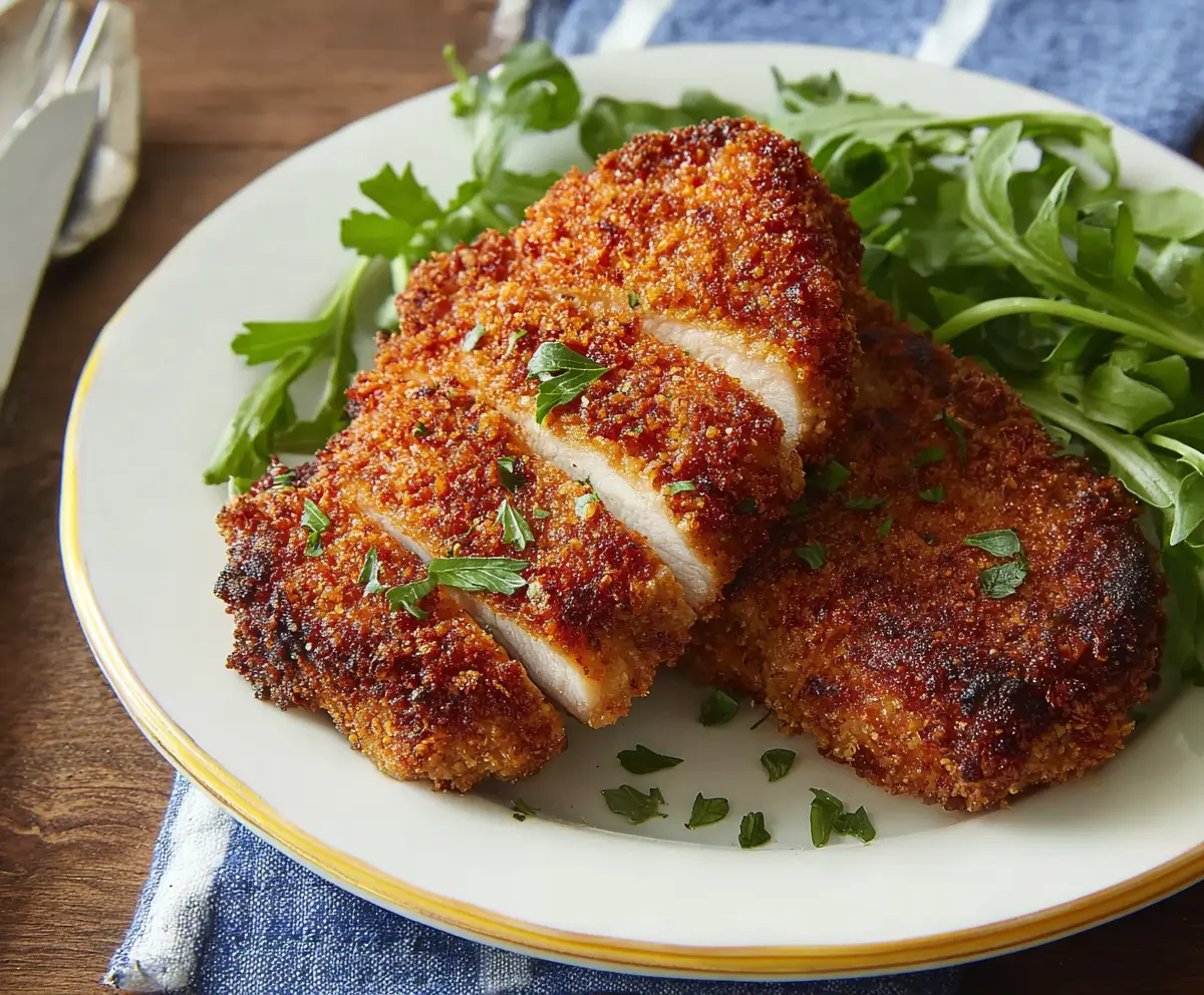 Breaded Air Fryer Pork Chops