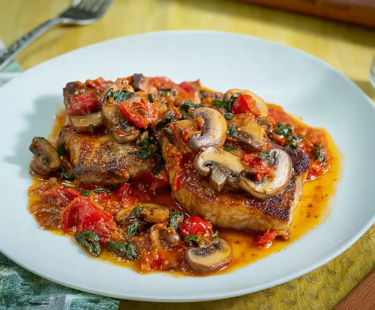 Pork Chops Italiano