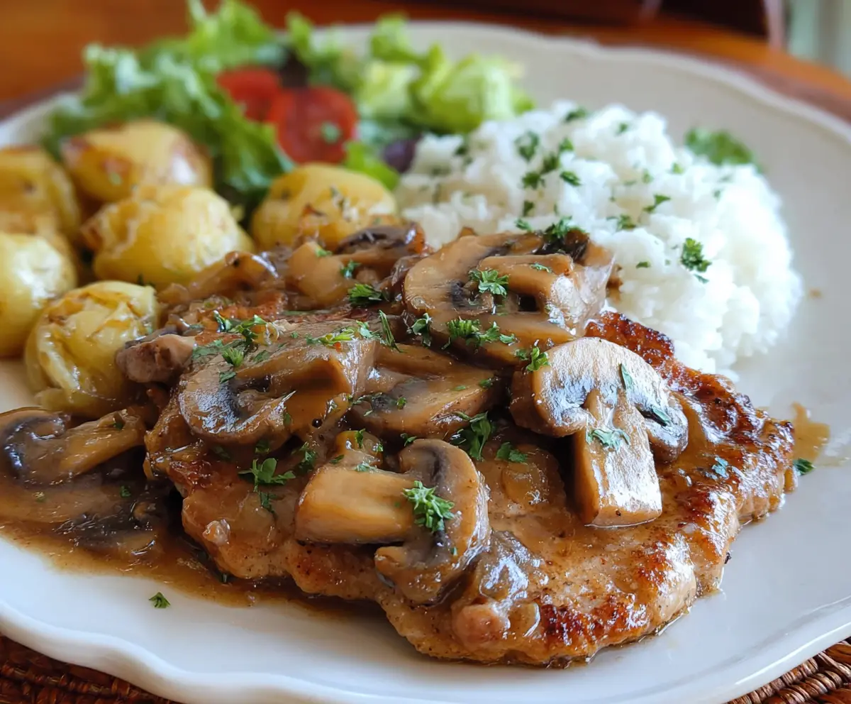 Pork Marsala