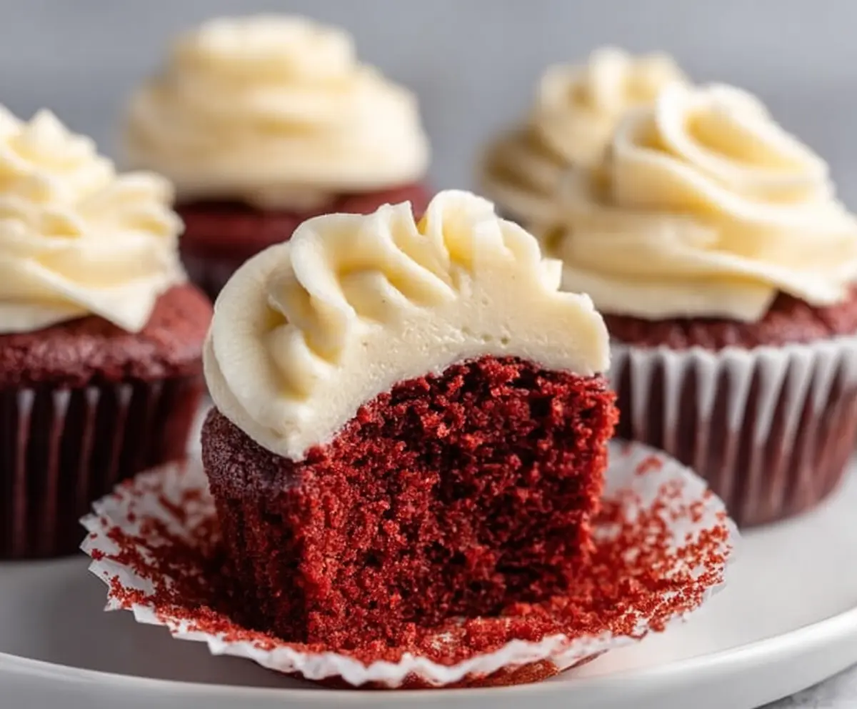 Small Batch Red Velvet Cupcakes