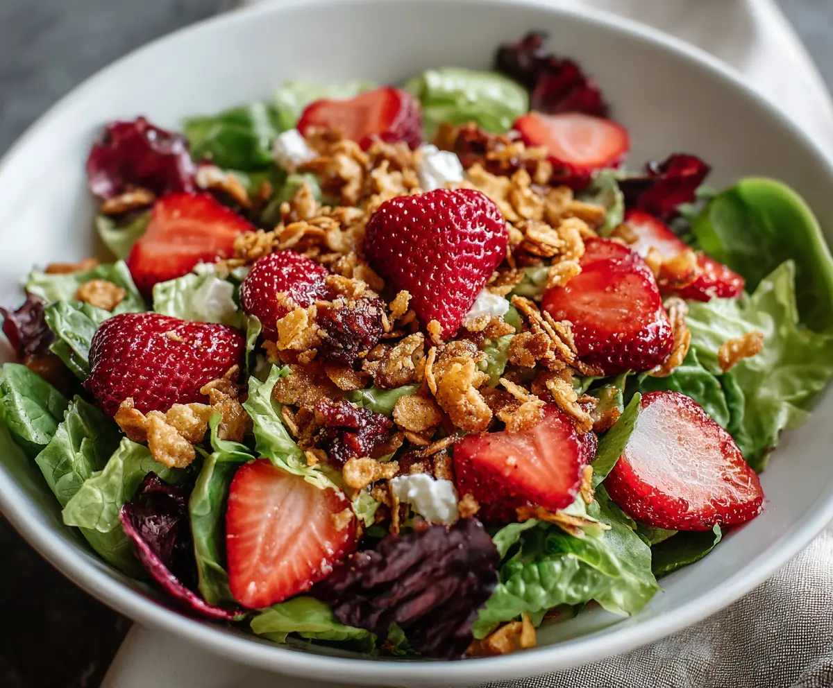 Strawberry Crunch Salad