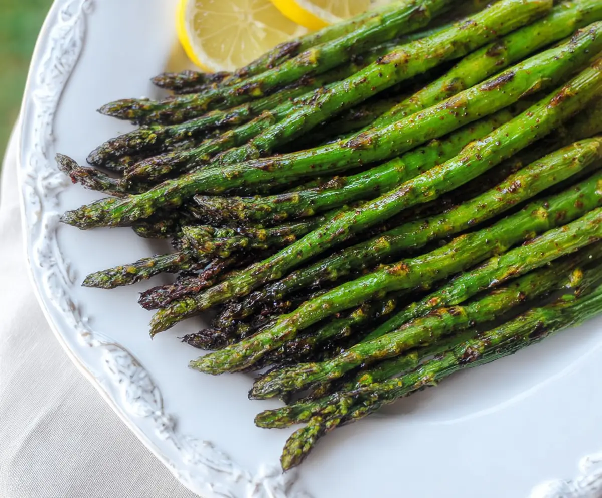 Garam Masala Grilled Asparagus
